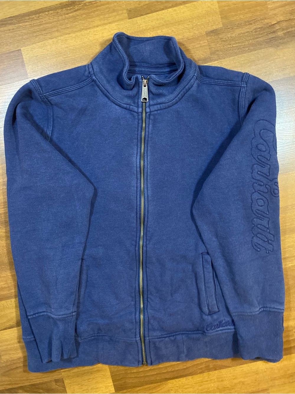 Carhartt Navy Full-Zip Jacket